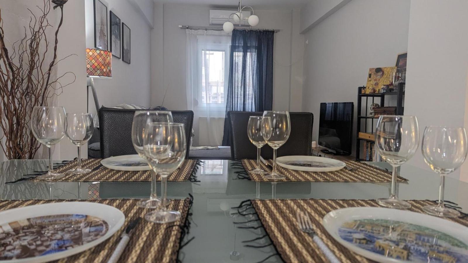 Luxury & Spacious Apartment In Athen Eksteriør billede