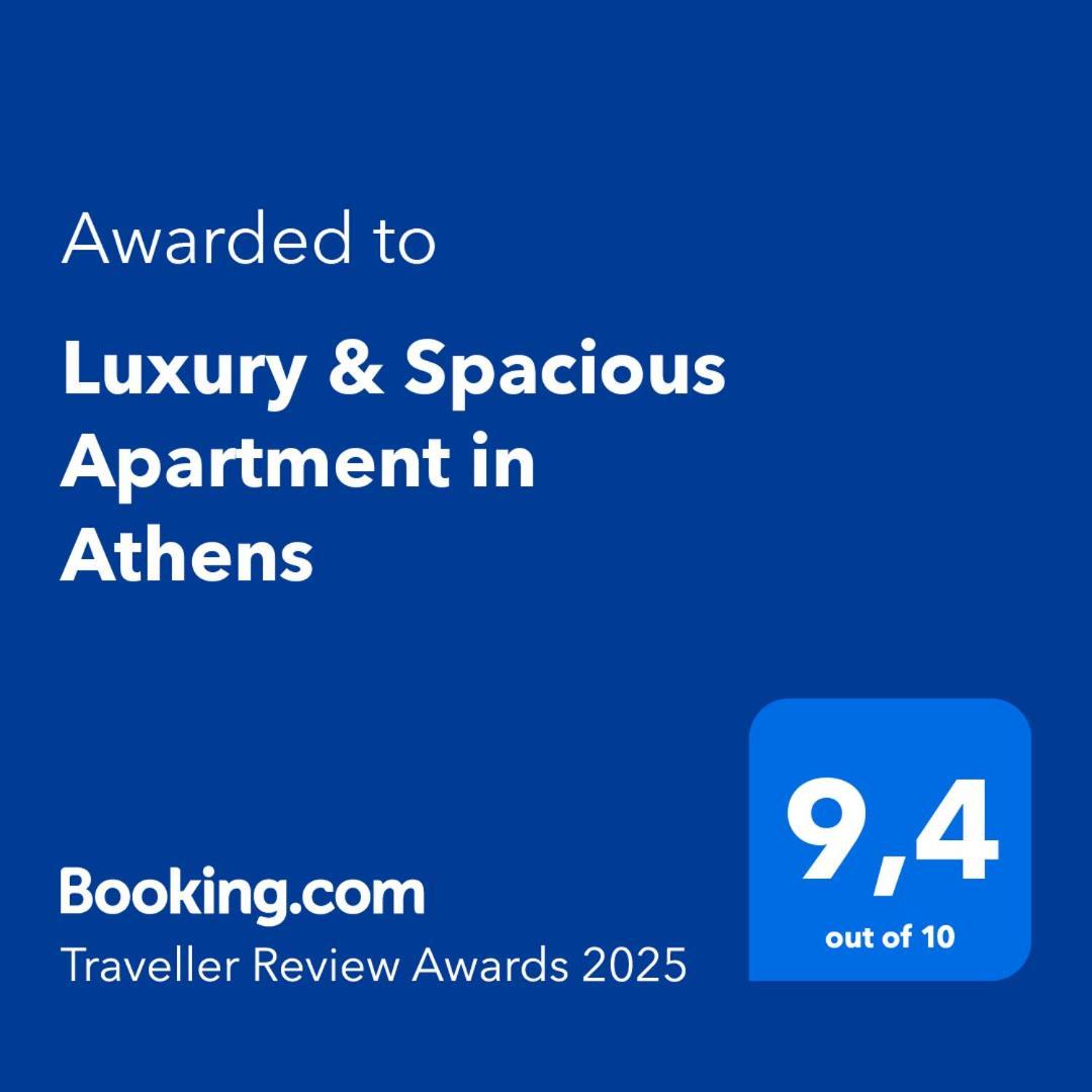 Luxury & Spacious Apartment In Athen Eksteriør billede